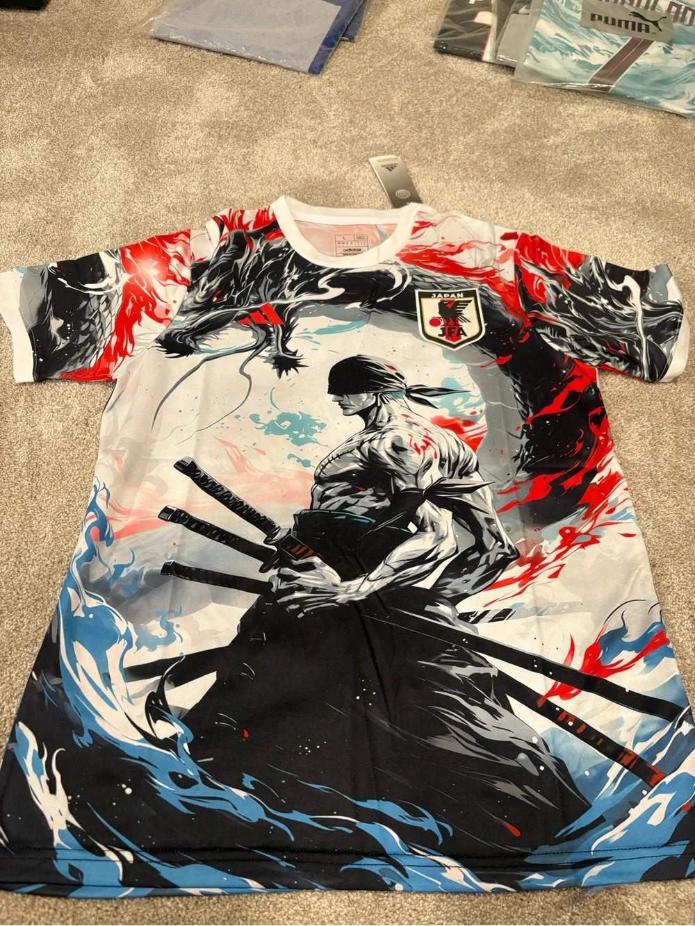 Adidas Japan men’s concept kit one piece zoro kit slim fit jersey